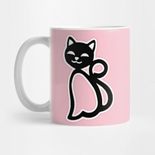 Kitty Outline Mug